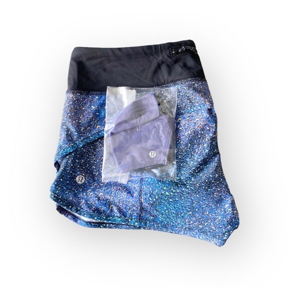 HTF: new Lululemon ॐ Double Strap Face Mask ॐ Midnight Orchid Nulu Fabric ॐ - Picture 12 of 16